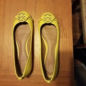 Tory Burch Yellow flats